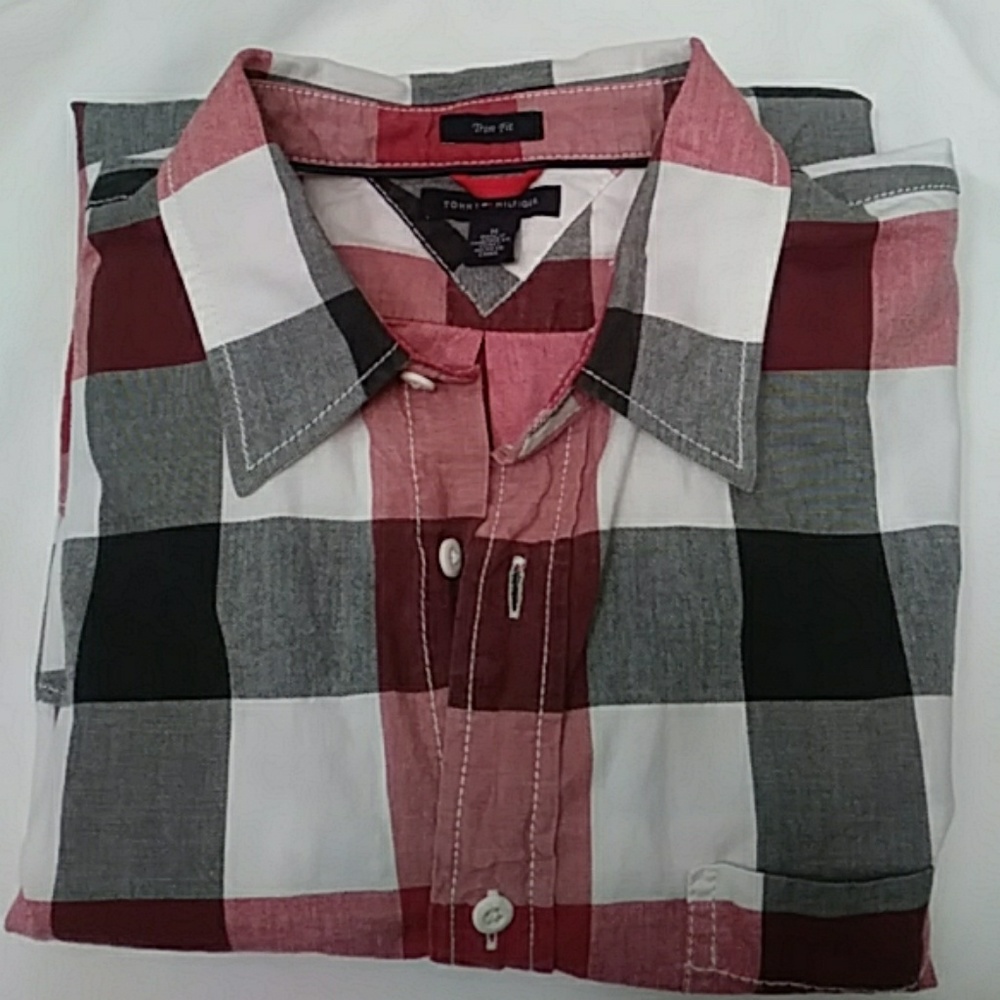 TOMMY HILFIGER MEN SHIRT SZ M